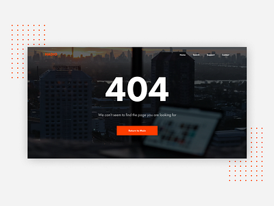 404 Page - Daily UI #8