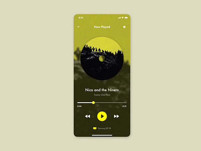 Music Player - Daily UI #9 brand identity branding daily 100 challenge dailyui dailyui009 dailyuichallenge design dizzarro design ecommerce music app music player musicapp player ui twenty one pilots wordpress wordpress development