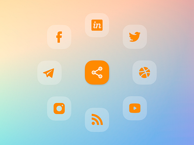 Social Share - Daily UI #10 branding daily 100 challenge daily ui dailyui010 dailyuichallenge design dizzarro design logo design social social share social share button ui wordpress wordpress development