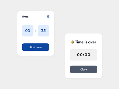 Timer - Daily UI #14