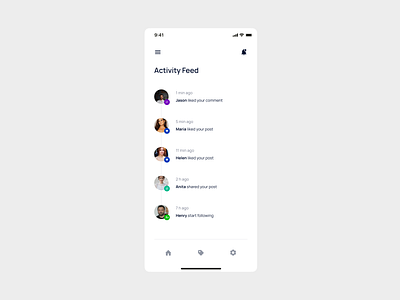 Activity Feed - Daily UI #47