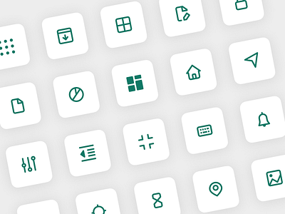 Icon Set - Daily UI #55 brand identity branding daily 100 challenge daily ui dailyui055 dailyuichallenge design dizzarro design ecommerce icons iconset minimal wordpress wordpress development