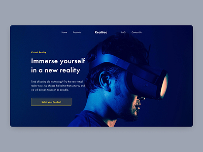 Virtual Reality - Daily UI #73