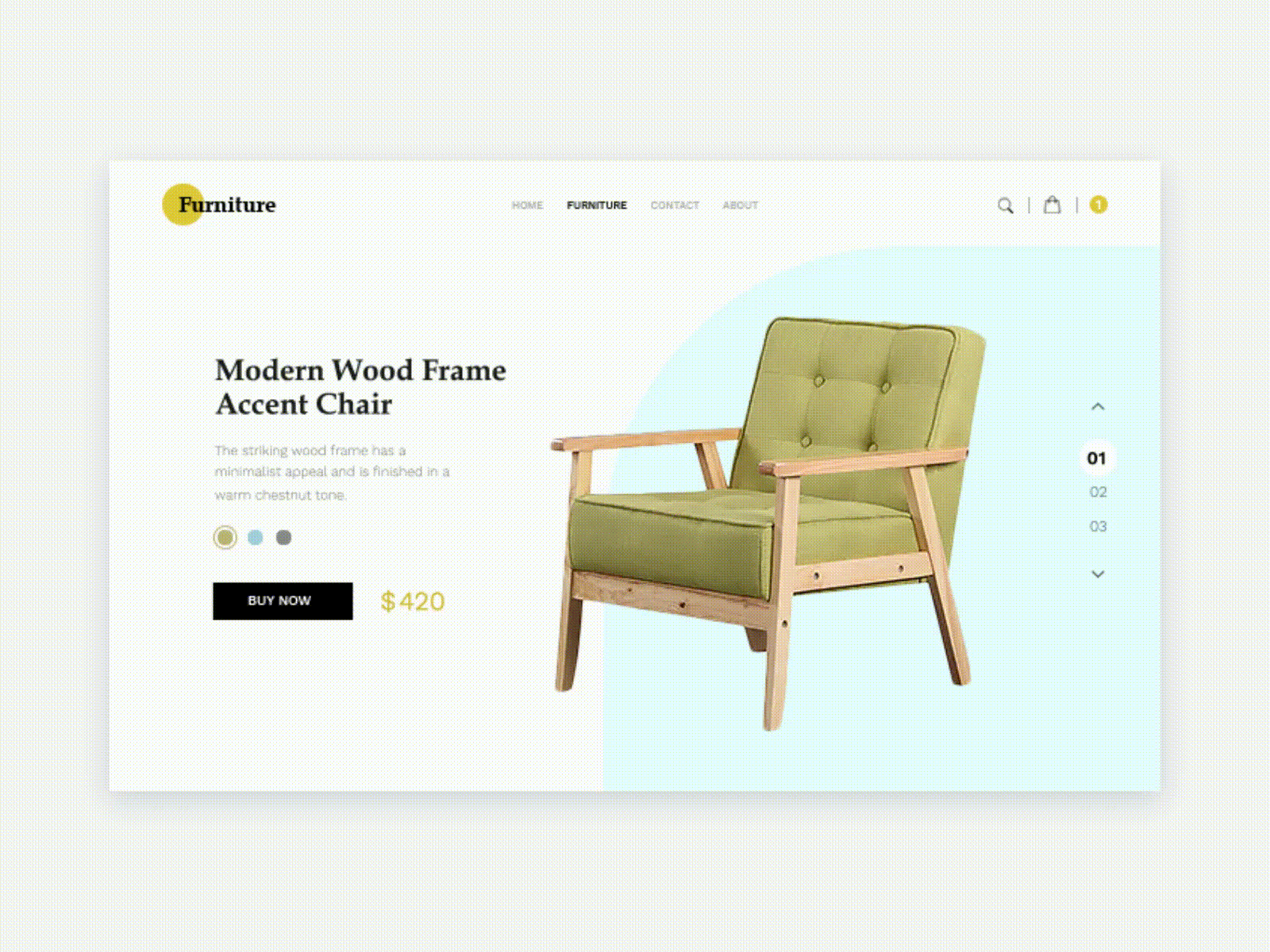 E-Commerce Furniture WordPress-Based Website