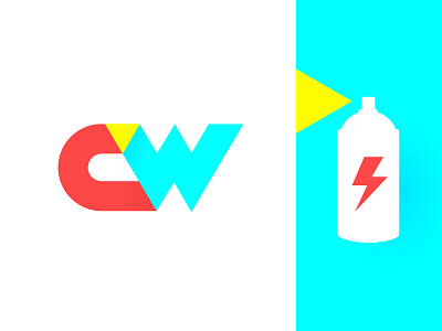 ColorWorks Logo advertising branding design icon