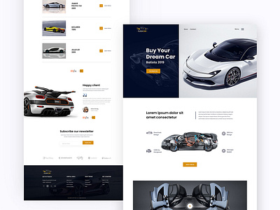 Automotive Website Concept