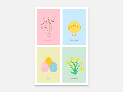 Glad Påsk ~ Happy Easter art design easter easter egg flat holidays illustration illustrationoftheday illustrator sketches stayhome