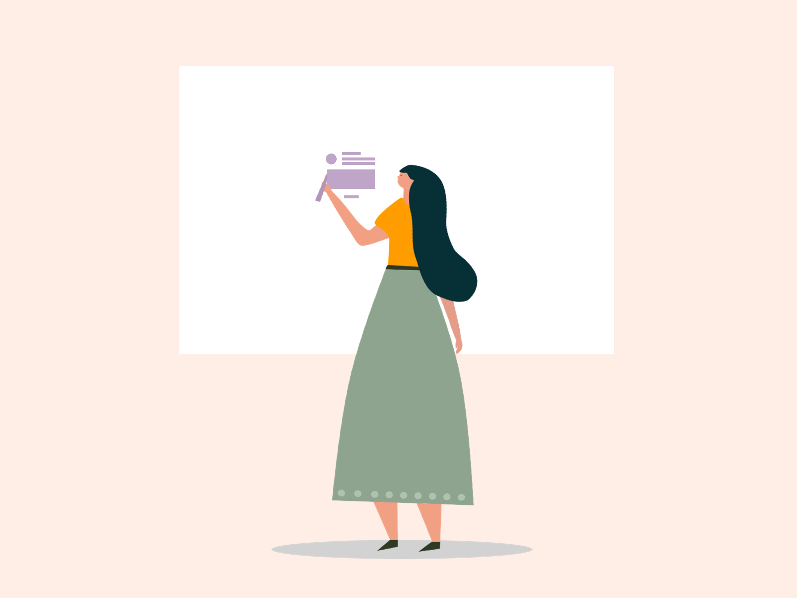 Teachers Appreciation Day 100daychallenge 100daysofillustration animation covid 19 design gif illustration illustrationoftheday illustrator minimal sketch stay safe