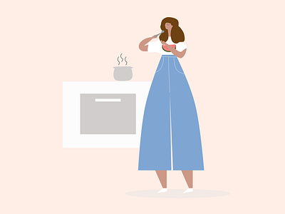 Cooking 100daychallenge 100dayproject 100daysofillustration cooking covid 19 creative design doodles flat illustration illustrations illustrator minimal sketch stayhome