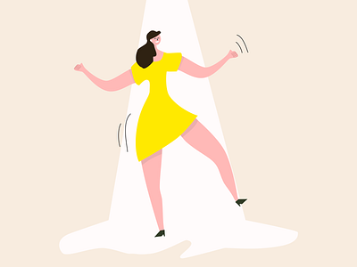 Friday mood 100daychallenge 100dayproject 100days art dance design flat illustration illustrationoftheday illustrator minimal sketch sketches stayhome