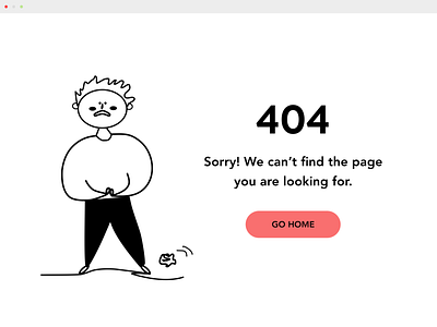 404 Error Page