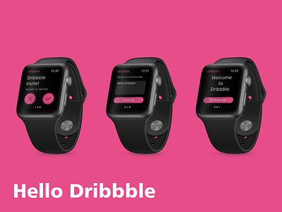 Hello Dribbble