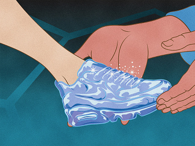 SINDERELLA branding design disney illustration princess retro sneakers trash vector