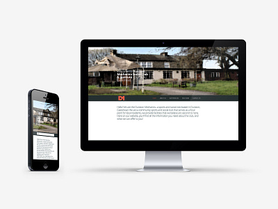 Dunston Mechanics Social Club (2013) web design wordpress