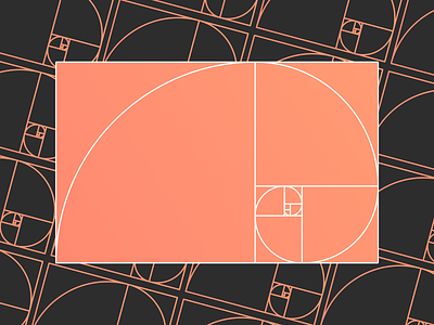 ORANGE RATIO branding design fibonacci fibonaccispiral golden goldenratio gradient header illustration logo orange rat spiral vector