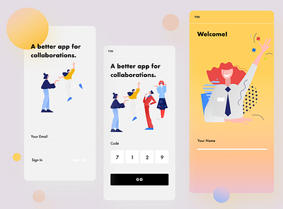 Day01 Sign Up daily ui challenge illustration ui