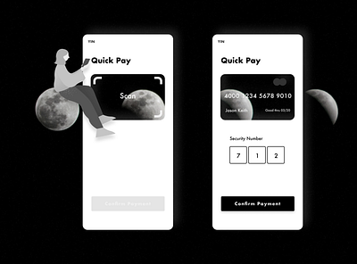 Day 2 Credit card pay daily ui challenge illustration ui