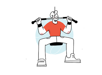 Gym 02 illustration