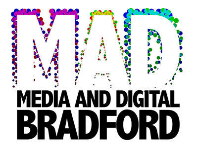 MAD Logo halftone illustrator logo