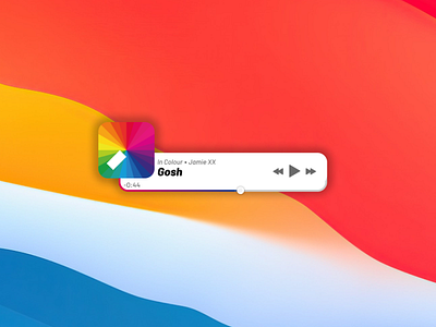 DailyUI 009 Miniplayer color design miniplayer music uiux