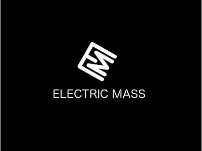 Electric Mass (Logo Challenge) adobe illustrator brandig branding design digital design electric illustration typography vector