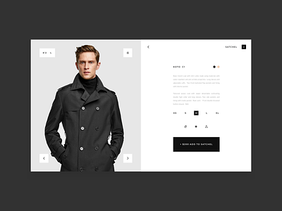 Archetype Desktop I app archetype collective dribbble ecommerce fashion front end front end greyson lookbook minimal minimalism quinn react remote typography ui ux web