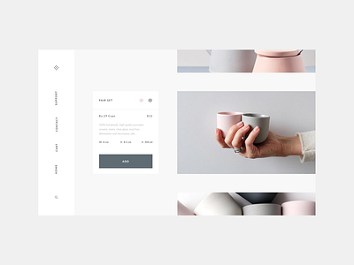 Kiln Desktop app ceramic collective ecommence fashion front end front end greyson interaction kiln lookbook minimal minimalism mobile quinn react remote typography ui ux