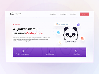 Codepanda Website Redesign