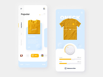 Clothes App app cloth design ecommerce fashion innovation mobile neumorphic shop store typography ui uidesign ux