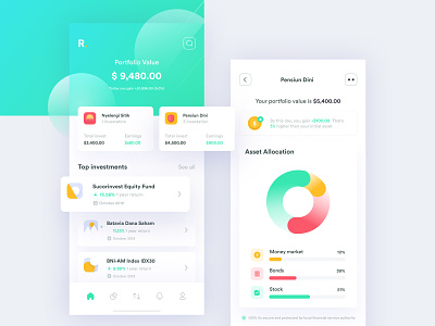Investment App concept