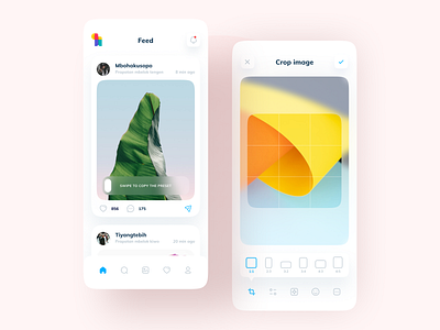 Photo Editing & Social Media AiO App Concept by Risang Kuncoro ® on ...