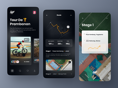 Ngepit - Cycling App Concept