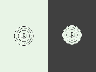 The Stoneworks | Branding alcohol badge bar beer branding design icon logo pub roundel