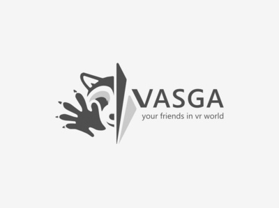 Second variant of VASGA company logo itcompany logo logodesign swaydesign vasga