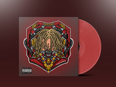 ALTERNATIVE COVER ALBUM TRIPPIE REDD album cover brand branding design graphic design illustration