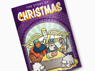 The Story of Christmas bible childrens books comics illustration