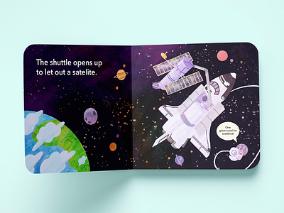 “We Have Lift Off!” Portfolio Illustration board book childrens books childrens illustration digital art illustration