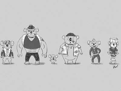 Character Designs for Children’s book