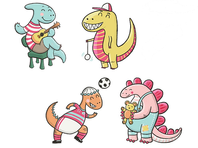 Playful Dino’s