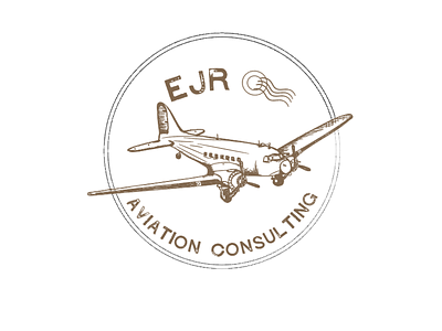 Aviation consulting logo concept