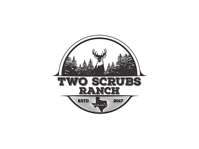 My second concept for private ranch logo