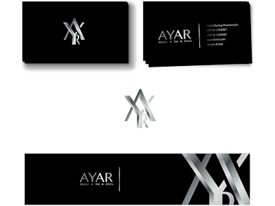 Logo Design /Business card/Facebook cover  for Ayar clounge