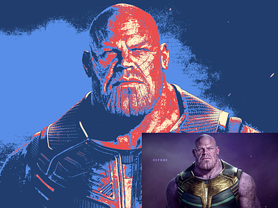 Thanos branding design graphicdesign