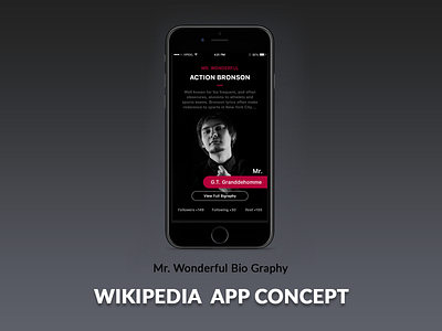 The New Wikipedia App Concept app design ui ux