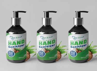 Coconut hand sanitizer label design branding coconut design handsanitizer label label packaging labeldesign package design packaging packaging design sanitizer