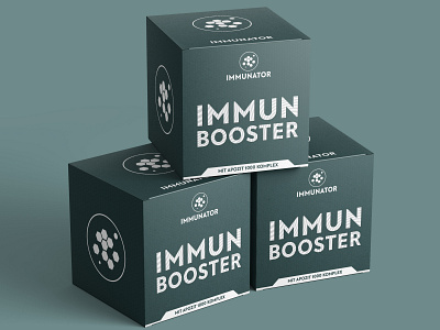Immune booster box packaging design. booster box branding design immune label packaging labeldesign package design packaging packaging design