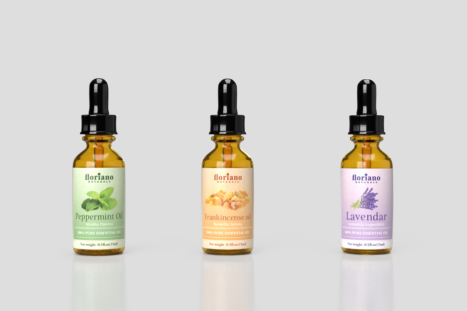 Essential Oil Label Design by Nabil I. on Dribbble