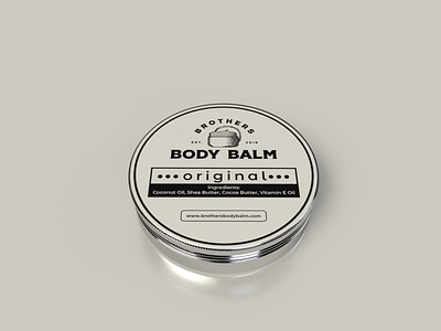 Body Balm Label Design. beauty product branding cream design dribbble dribbble invite label label packaging labeldesign logo package design packaging design short shorts