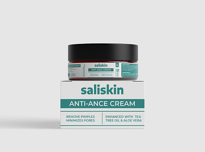 Anti-Ance Cream Label Design beauty product boxdesign branding design dribbble label label packaging labeldesign package design packaging design short shorts