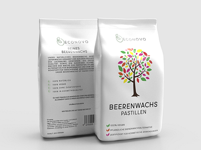 Beerenwachs pastillen Packaging Design